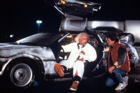 DeLorean DMC-12 (1982) - im Teil 1 der Trilogie "Back to the Future"