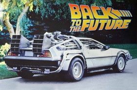DeLorean DMC-12 (1982) - im Teil 1 der Trilogie "Back to the Future"