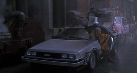 DeLorean DMC-12 (1982) - im Teil 2 der Trilogie "Back to the Future"