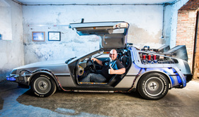 DeLorean DMC10 an den Classic Days 2014 DeLorean DMC10 an den Classic Days 2014