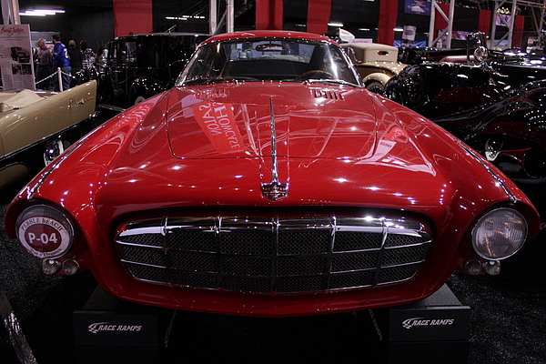 DeSoto Adventurer II Coupé Supersonic Ghia (1954) - gesehen in der Ausstellung vor der Barrett Jackson Auktion in Scottsdale im Jahr 2013