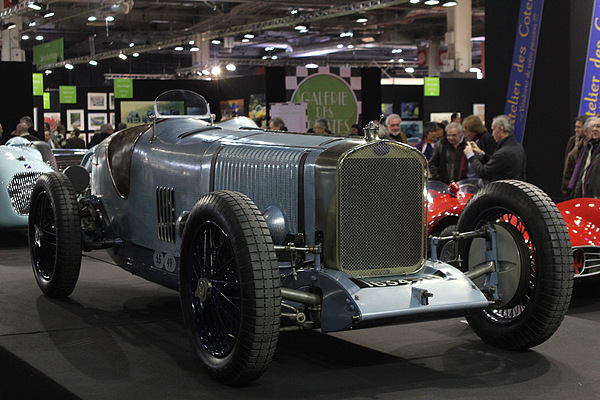 Delage 2L CV V12 2-Litre Grand Prix (1924) - gesehen auf dem Stand von Lukas Hüni (Rétromobile 2012)
