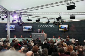 Delage D6 3 Litre Competition (1947) - wurde als Lot 362 an der Bonhams Auktion im Grand Palais in Paris am 6. Februar 2014 versteigert