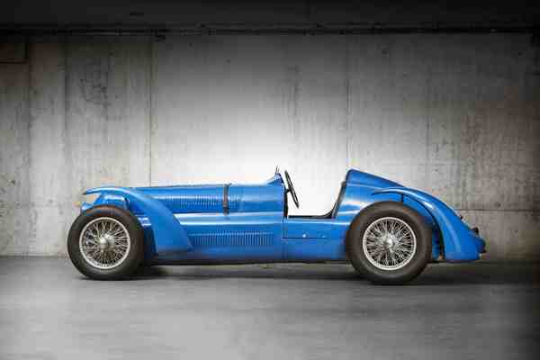 Bild: Delage D6 3 litres compétition Grand Prix/Sport Biplace (1947) - angeboten als Lot 362 an der Versteigerung "Les Grandes Marques du Monde au Grand Palais" von Bonhams am 6. Februar 2014