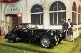 Delage D6-70 (1936) - von Figoni karossierter Le-Mans-Sieger - Teil der Sonderschau "Automobile Masterpieces" (Techno Classica 2013)