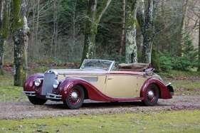 Delage D8 120 Cabriolet par Chapron (1938) - als Lot 010 an der Artcurial-Versteigerung anlässlich der Rétromobile in Paris 2018
