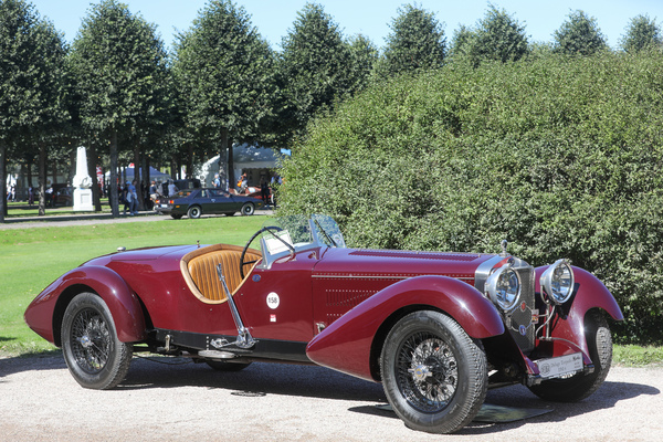 Delage Torpedo DM6 (1929) - Reihensechszylindermotor mit 72 PS - 19. ASC Classic-Gala Schwetzingen 2023