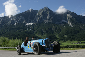 Delahaye 135 (1938) - beim Orange-Marathon der Ennstal-Classic 2012