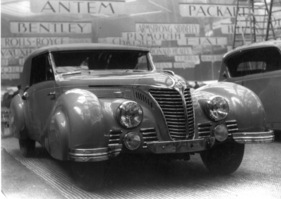 Delahaye 135 (1947) - Saoutchik-Spezialkarrosserie, gezeigt auf dem Autosalon von Paris 1947