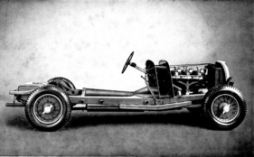 Delahaye 135 (1948) - Chassis ohne Karosserie
