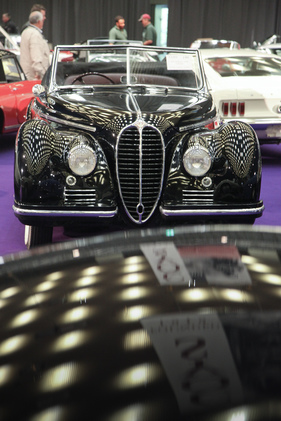 Delahaye 135 (1950) - mit Guilloré-Karosserie bei Coys (Techno Classica 2017)