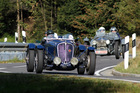 Delahaye 135 CS (1936) am Jochpass Memorial 2011 (Start-Nr. 069)