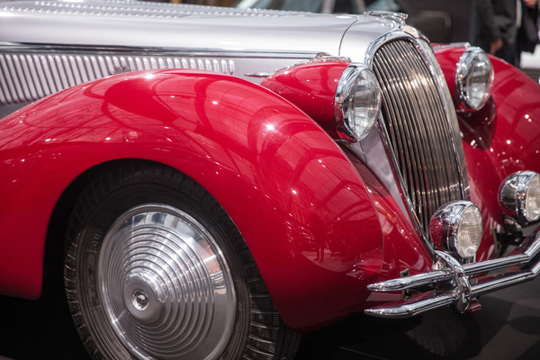 Delahaye 135 Cabriolet Figoni et Falaschi (1946) - als Lot 122 versteigert durch RM/Sotheby's in Paris am 5. Februar 2020
