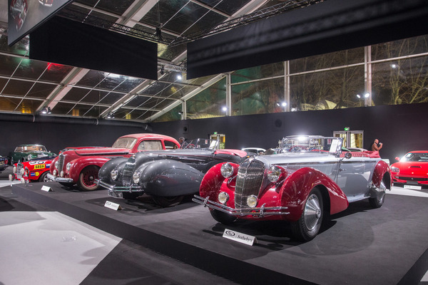 Delahaye 135 Cabriolet Figoni et Falaschi (1946) - als Lot 122 versteigert durch RM/Sotheby's in Paris am 5. Februar 2020