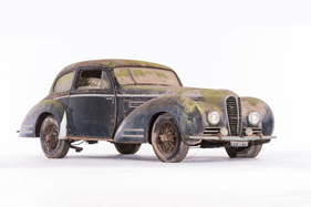Delahaye 135 Coach Chapron (1948) - Scheunenfund des Jahrhunderts - Baillon-Sammlung - als Lot 41 an der Artcurial-Versteigerung an der Rétromobile am 6. Februar 2015