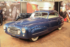 Bild Delahaye 135 Ghia (1949) - eine besondere elegante Schöpfung - am Donnerstag bereits als "Sold" angeschrieben - Techno Classica 2016