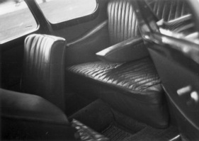 Delahaye 135 M (1949) - Luxuriöse Rückbank im Testwagen
