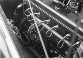 Delahaye 135 M (1949) - der Sechszylindermotor eines Testwagens