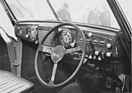 Delahaye 135 M (1950) - mit unsymmetrisch angeordneten Lenkradspeichen - Genfer Autosalon 1950