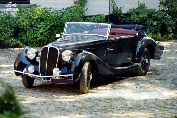 Delahaye 135 M Cabriolet Figoni et Falaschi (1938) - offered online by the auction platform leBolide