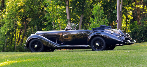 Bild: Delahaye 135 M Cabriolet Figoni et Falaschi (1938) – online angeboten durch die Auktionsplattform leBolide