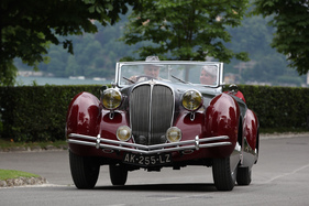Delahaye 135 M Cabriolet Figoni et Falaschi (1946) - am Concorso d'Eleganza Villa d'Este 2015 in der Klasse B "antidrepressants"