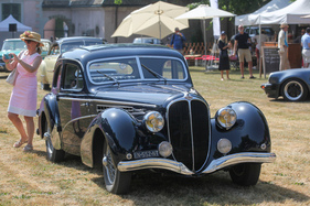 Delahaye 135 M Dubos (1946) - Kategorie "L'Elégance Européenne 1945-1955" - Concours d'Elégance Suisse Coppet 2022