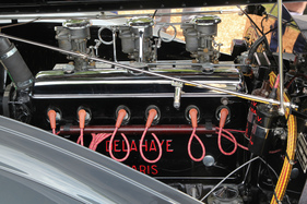 Delahaye 135 M Roadster Figoni & Falaschi (1947) - Klasse "A3 - Années JukeBox 1945-1960" - Concours d'Elégance Suisse Coppet 2017