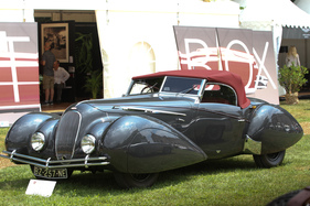 Delahaye 135 M Roadster Figoni & Falaschi (1947) - Klasse "A3 - Années JukeBox 1945-1960" - Concours d'Elégance Suisse Coppet 2017
