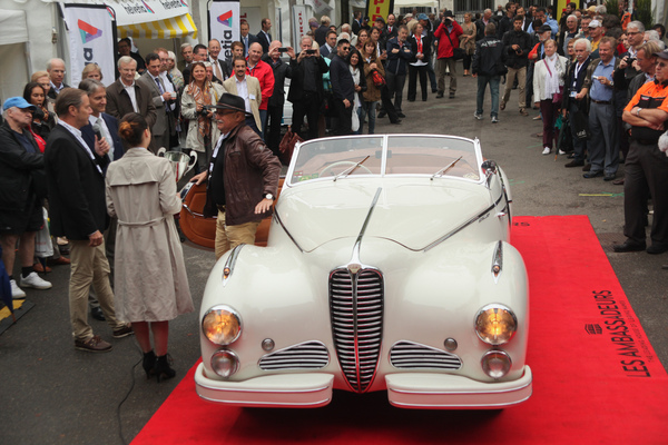 Image: Delahaye 135 M Saoutchik (1949) - at the Zurich Classic Car Award 2015