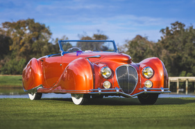 Delahaye 135 MS "Cabriolet Narval" Figoni & Falaschi (1947) – "Best of Show" des Concours d'Elegance – The Amelia Concours d'Elegance 2024