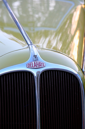 Delahaye 135 MS Coupe des Alpes Tüscher (1938) - Markenzeichen des einstigen Le-Mans-Siegers - Zürich Classic Car Award 2012