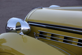 Delahaye 135 MS Coupe des Alpes Tüscher (1938) - elegante Chromverzierungen - Zürich Classic Car Award 2012