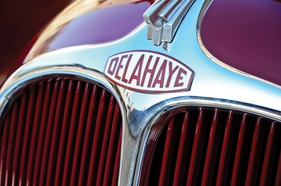 Delahaye 135 MS Grand Sport Roadster 1939 - Schriftzug