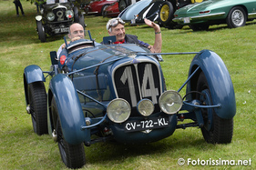 Delahaye 135 S (1935) - am Samstag vor dem Chantilly Arts & Elégance in Frankreich