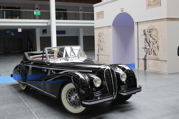 Delahaye 135 mit Spezialkarosserie im Rahmen der Sonderschau "Vive la France" - Klassikwelt Bodensee 2016