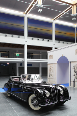 Delahaye 135 mit Spezialkarosserie im Rahmen der Sonderschau "Vive la France" - Klassikwelt Bodensee 2016