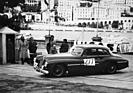 Delahaye 175 S Coach (1950) – Rallye Monte Carlo 1951: Startnummer 277 in der Gasometer-Kurve