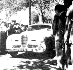 Delahaye 175 an der Carrera Panemericana 1950 - Der Delahaye 175 des mehrfachen Rallye-Monte-Carlo-Siegers Jean Trévoux