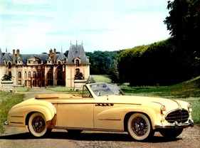 Delahaye 235 (1953) - Cabriolet-Version - Abbildung aus einem Verkaufsprospekt