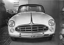Delahaye 235 Chapron (1954) - mit Chapron-Karosserie von vorne gesehen - Genfer Automobilsalon 1954