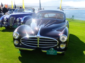 Delahaye 235 Saoutchik Coupé (1953) - es glänzte, was zu glänzen hatte - Pebble Beach 2012 (F-11)