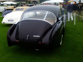 Delahaye 235 Saoutchik Coupé (1953) - imposant - Pebble Beach 2012 (F-11)