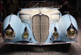 Delahaye Type 135-M Roadster Figoni&Falaschi (1937) - ein typisches Concours-Auto (Rétromobile 2013)