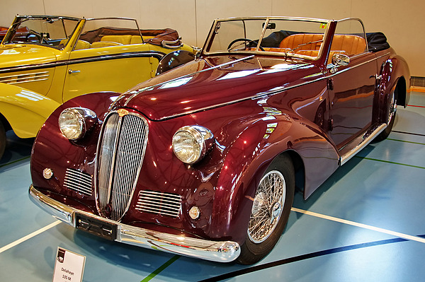 Bild Delahaye mit Schweizer Karosserie - Oldtimer-Messe Uster