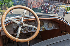 Delahaye mit viel Patina – Ecurie Anges Bleus im Boxenstop Tübingen 2025