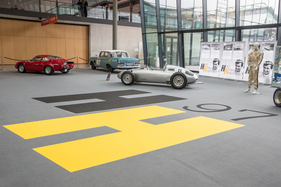 The biggest, the biggest! Hans Herrmann rightly enjoyed the largest area of carpet.