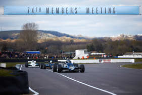 Demonstrationsfahrten der Ground-Effect Grand Prix Fahreuge der Achtzigerjahre - Goodwood Members Meeting 2016