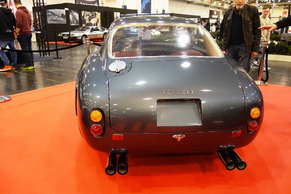 Den Klang des Ferrari 250 GT SWB von 1962 muss man sich dazudenken - Essen Motor Show 2022