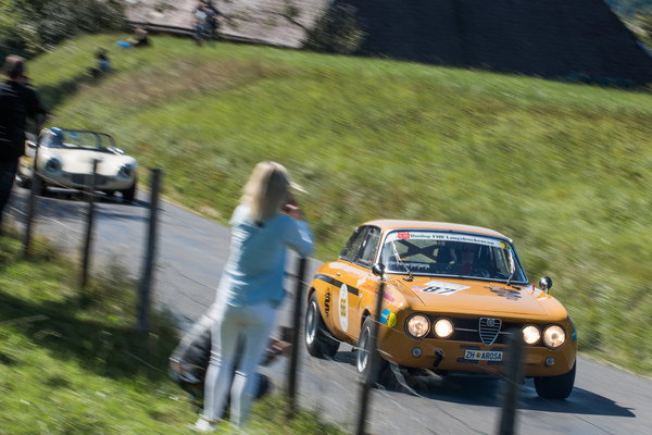 Den Rennwagen ganz nah - Alfa Romeo GTAm (1971) - Rennwagen 1946-1988 am Grand Prix Suisse Berne Memorial 2018
